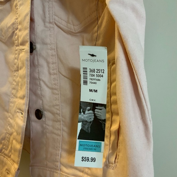 Fairweather Moto Jeans // Pink Denim Jacket - Picture 4 of 8